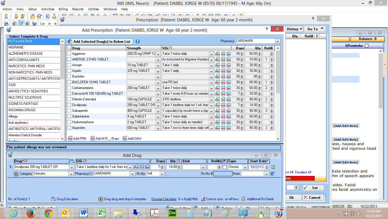 Neurology Electronic Health Record Software 1st Providers Choice